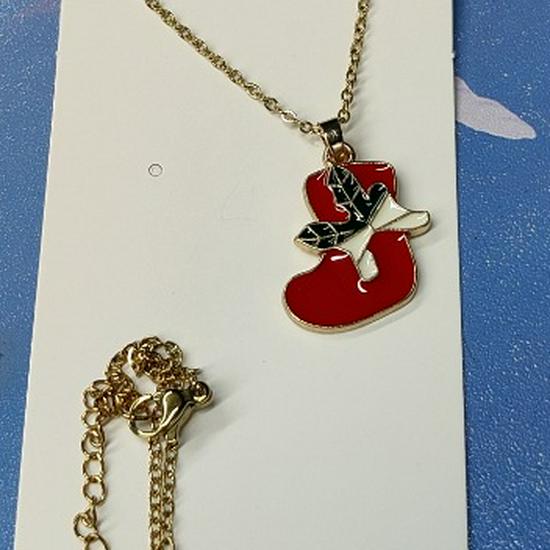 Cross-border Christmas Wish Tree Snowman Reindeer Bells Necklace