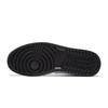 Jordan Air Jordan 1 Low Top Skateboard Shoes Unisex Black 553558-132(Team162-)