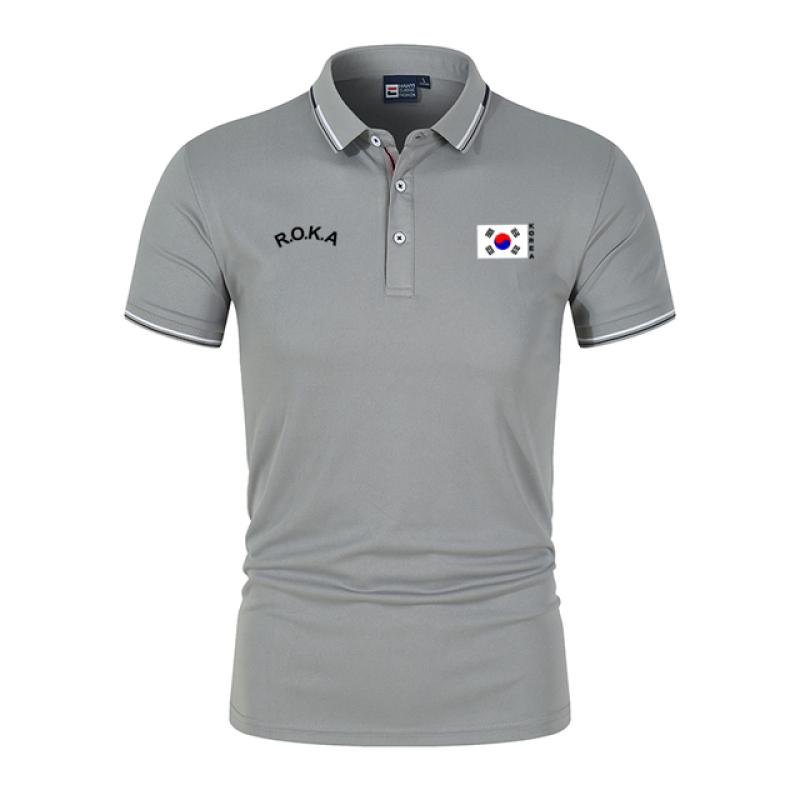 Summer R.O.K.A Outdoor Leisure POLO Shirt Outdoor Sports Work Casual Short Sleeves Breathable and Comfortable POLO