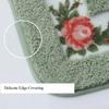 Rural U-shaped Toilet Seat Cushion Bathroom Absorbent Floor Mat Door Mat Waterproof and Anti Slip Carpet