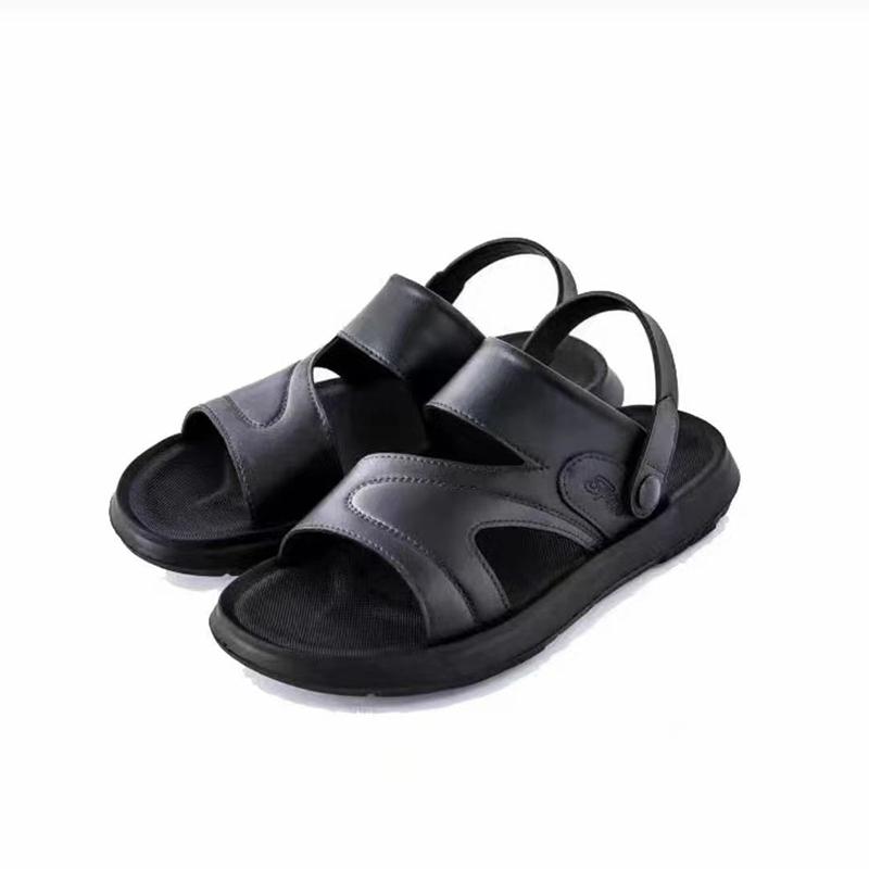 WTEMPO Mens Summer Sandals Thick Bottom Soft Bottom Casual Slides Slip Resistant Indoor Slipper Fashion Hiking Shoes Seaside Outdoor Beach Shoes