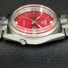 GENUINE VINTAGE SEIKO 5 AUTOMATIC 7009A JAPAN MENS RED DIAL WATCH A701675-5 R206c-a701675