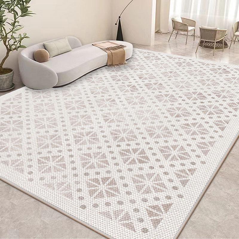 

Ковер Ice Silk, моющийся, нескользящий, дышащий, для гостиной, 2024 г. - не требующий ухода напольный коврик 80x200 cm