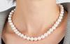 [Your and My Jewelry Box] Pearl Necklace, Akoya Pearl Necklace and Earring Set  White Color 10mm 42cm Earrings Made In Japan [Gift Wrapped]