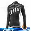 Velvet Warm Cycling Suit Set Women Fashion Long Sleeves Cycling Jersey Set Thermal Fleece Female MTB Road Bike Mallot Ciclismo Hombre