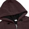 Pullover Herren Herbst und Winter Fleece Kapuzenpullover Locker Tasche Halber Reißverschluss Kapuzenpullover für Herren