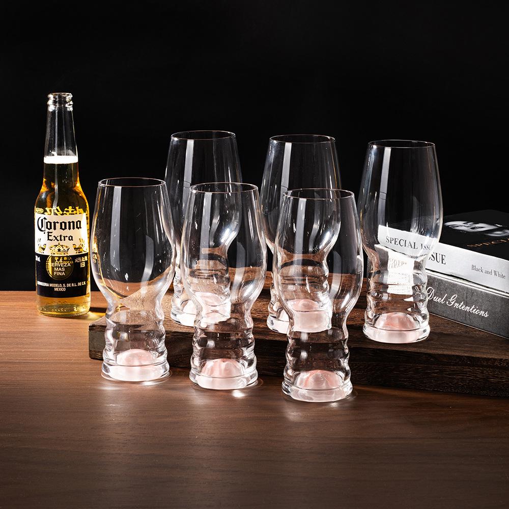Creative Luxury Lead-Free Crystal Beer Mug Set - High-End Craft Glasses for Home and Entertaining