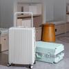 Influencer Silent Student Suitcase - 24" Wide Handle, Aluminum Frame, Durable Universal Wheels