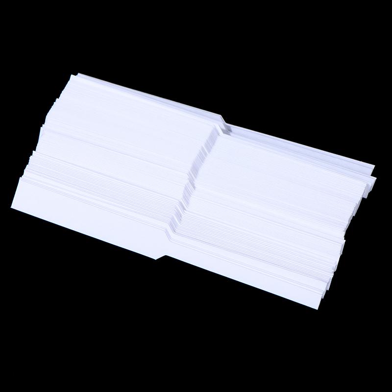 100 Pcs Perfume Test Paper Strips Portable Fragrance Aromatherapy Paper Perfume Essential Oil Testing Strip 130*12mm