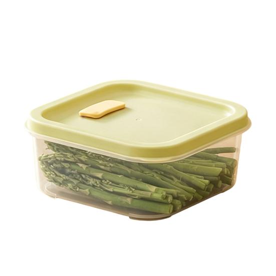 Portable Fruit Lunch Box Food Grade PP Snack Container with Sealed Lid Leak Proof Bento Storage for Kids School Office Travel Picnic