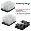Organized Gaming Setup 14 Cartridge Holder for NS Game Systems Easy Access Design Gaming Accessories