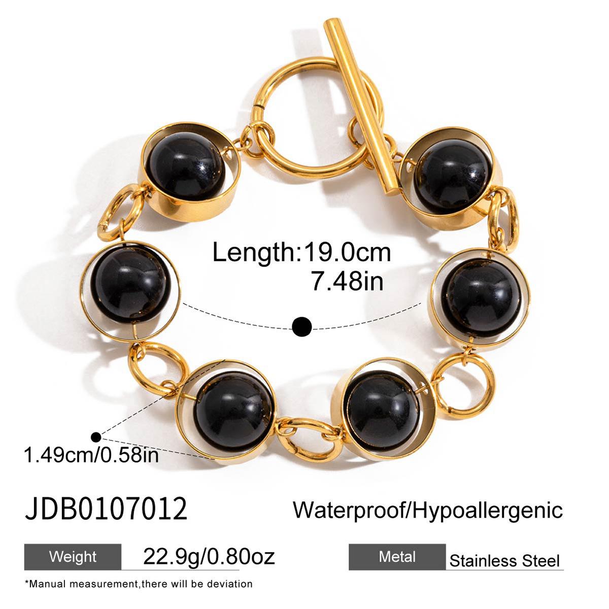 

JYL TS Bracelet Rotatable Bead OT Buckle Unique Style Boosts Vitality & Luck JDB0107012 лимонно-жовтий колір