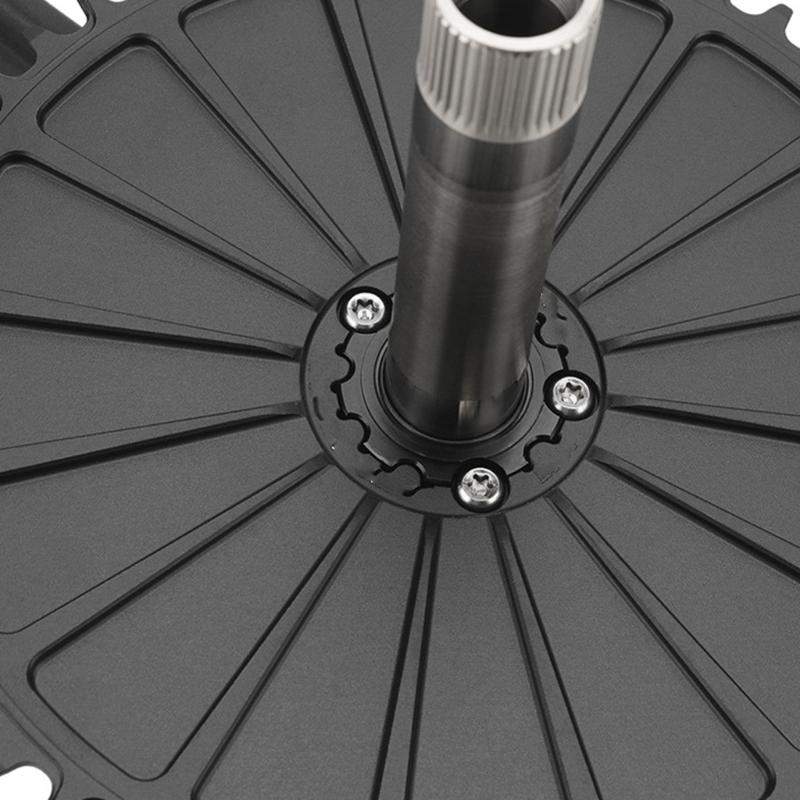 Durability Aluminum Alloys Crankset Chainring Square Hole Ergonomic Cranksets Bike Part Biking Accessories