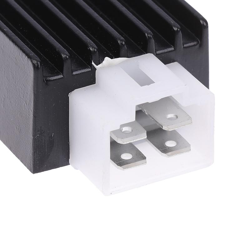 For Gy6 50-125Cc 4Pin 12V Motorcycle Half Wave Ignition Voltage Regulator Rectifier For Scooter Atv Fatbike Dirt Pit Bike