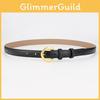Leather Men Women Fashion Belt With Alloy Buckle And Letter Details For Casual Dress
