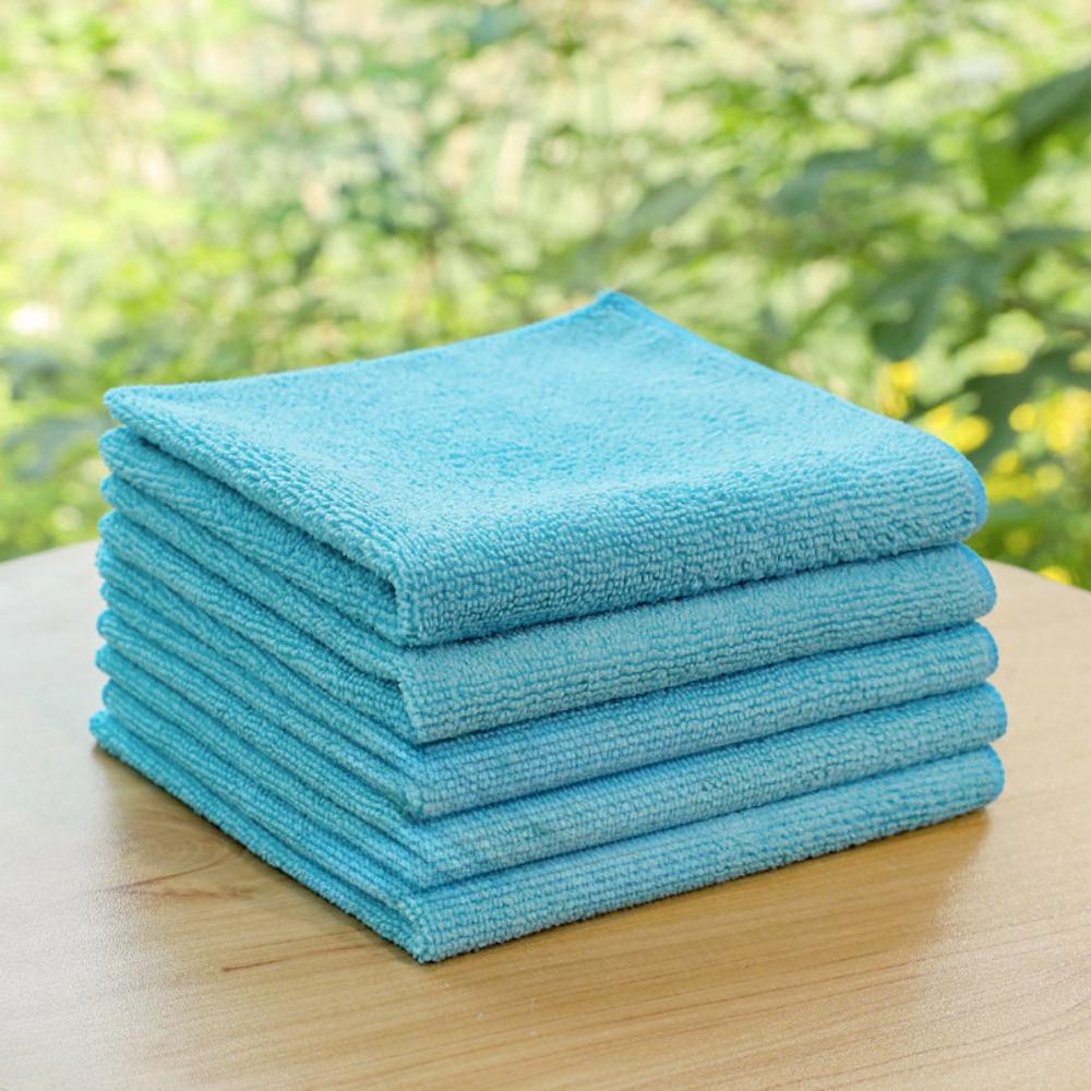 Microfiber Cleaning Cloth,8/12 Pack Cleaning Rag,Cleaning Towels with 4 Color Assorted,11.5"X11.5"(Green/Blue/Yellow/Pink)