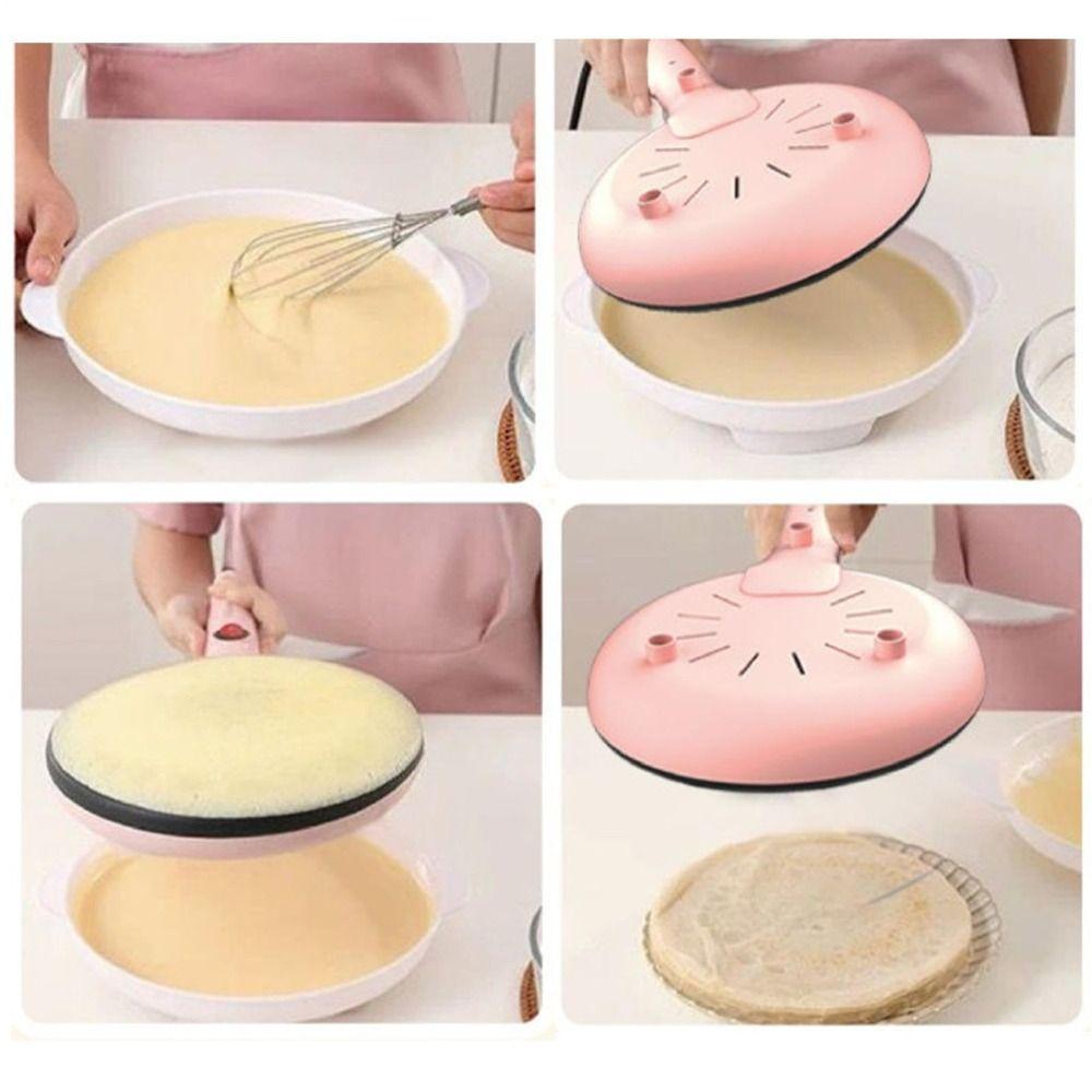 Simple Operation Electric Crepe Maker Ergonomic Grip Electric Pancake Pan Pancake Maker Home Use