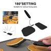Spatule Résistante à la Chaleur Angle Réglable 7 Positions Turner Métallique Robuste pour Friture Friteuse Air BBQ Lave-Vaisselle Sûr Outil de Cuisine Essentiel