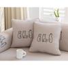 Modern Simple Sofa Cushion Pure Cotton Cartoon Embroidered Sofa Towel Full Cover Sofa Cover Four Seasons Universal Fabric Cushion