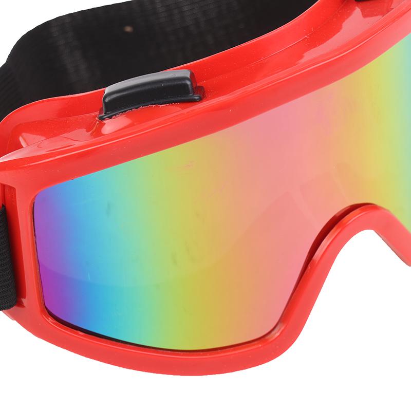 1 Piece Splashproof Dustproof Windproof Sandproof Anti-Fog Transparent Riding Skiing Sports Glasses Professional Goggles