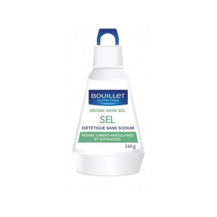 Bouillet Nutrition Sel Diététique Sans Sodium 240g