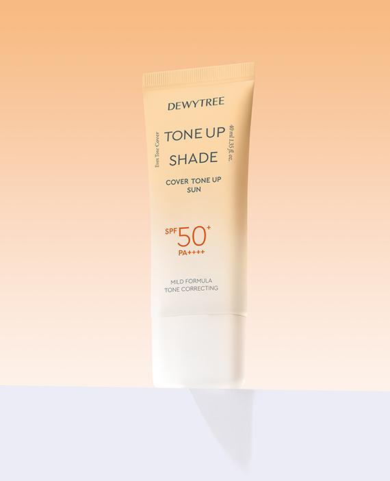 Dewytree Tone-Up Shade Cover Sun Cream 40ml, SPF Protection