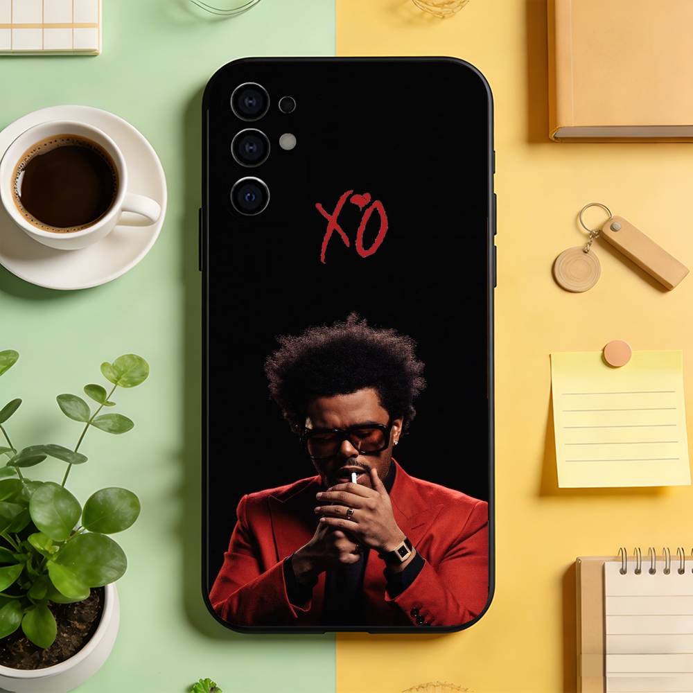 

The W-Weeknd XO Singer Phone Case For Samsung S25,S24,S21,S22,S23,S30,Ultra,S20,Plus,Fe,Soft Silicone Black Cover Samsung S21fe