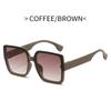Vintage Classic Square Sunglasses Fashion Women Men Brand Designer Sun Glasses Retro Gradient Outdoor Lady Man Glasses UV400