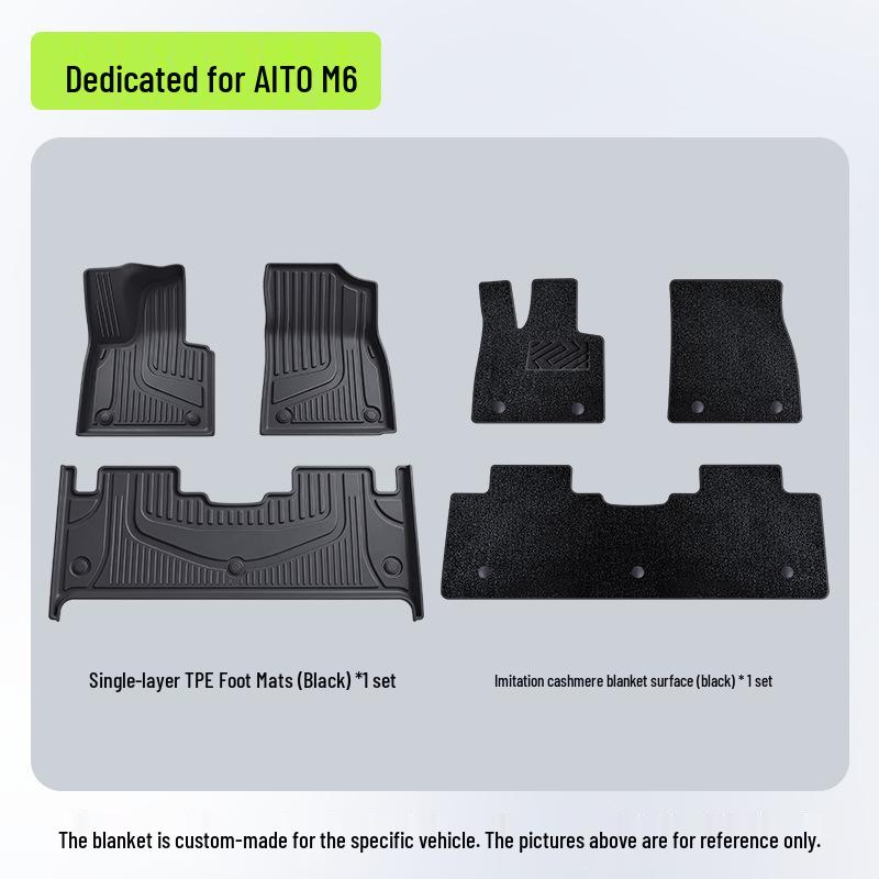 AITO M6 TPE2026 Floor and Trunk Mats for New Model Huawei Car Interior