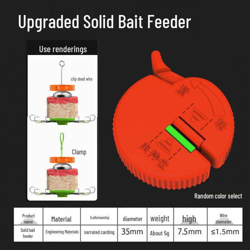 Sea Rod Carp Hook & Bait Feeder Set - Complete Accessories for Bighead Carp Fishing