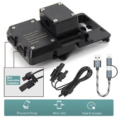 USB Mobile Phone Motorcycle Navigation Bracket USB Charging Support For BMW R1200GS F800GS ADV F700GS R1250GS F850GS F750GS