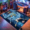 Haaland poster Carpet Rug for Living Room Bedroom Home Sofa Decoration,Kids play Nonslip Floor Mat