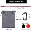 Mountain Bike Parent Child Elastic Traction Pull Rope Bicycles Tows Rope for Long Ride Upslope Easy to Install