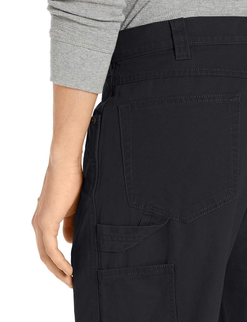 Tesařské pracovní kalhoty s nářadím Volné W29 L28 [Amazon Essentials] Kapsy, Střih, Pánské, Černé, /