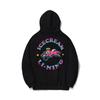 Li Ning X Icecream Collaboration Heartbreaker Series Letter Logo Casual Sports Hoodie Unisex hoodies Black AWDU843-2
