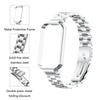 Strap for Xiaomi Mi Band 8 Active Bracelet for Redmi Smart Band 2 Stainless Steel Metal Watchband Mi Band 8 Active