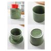 Ceramic Butter Storage Pot Butter Canister With Seal Lid Ensures Freshness Perfect For Cooking Enthusiasts