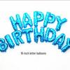 Set di Palloncini in Foglio di Alluminio Buon Compleanno