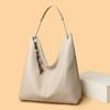 High Quality PU Women Shoulder Bag High-capacity Solid Fashion Handbag Crossbody Bag Women's Minimalist PU Leather Bag