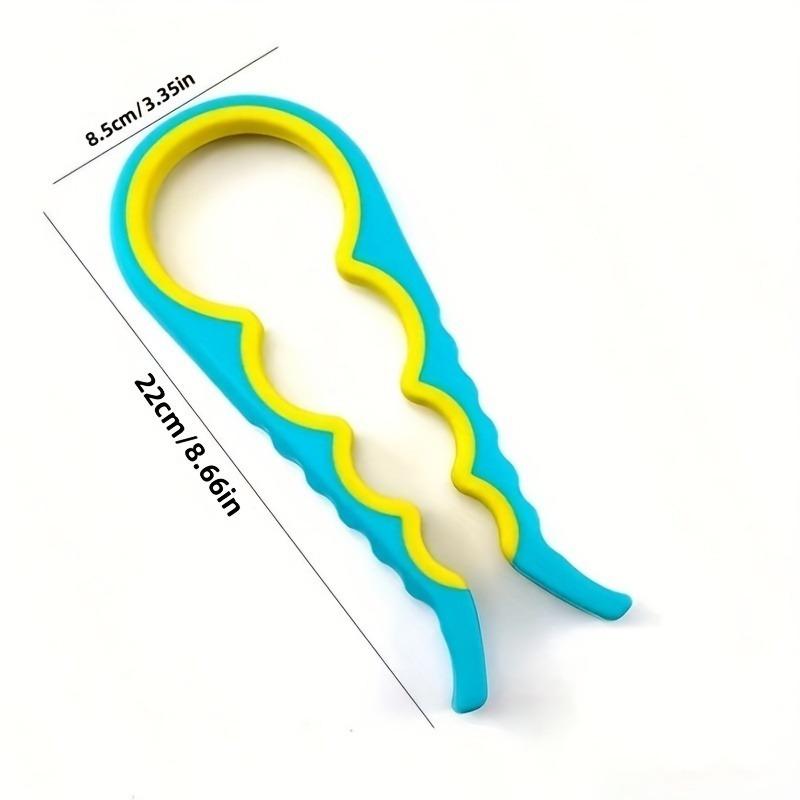 2Pcs/Multi-Functional Household Kitchen Creative Lid Opener, Non-Slip Can Opener, Bottle Opener, Beer Can Opener