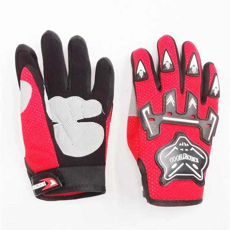 TDPRO Celoprstové motocyklové rukavice Dětské Luvas Motocross Luvas Motorbike Guantes Dětské Závodní Moto Rukavice