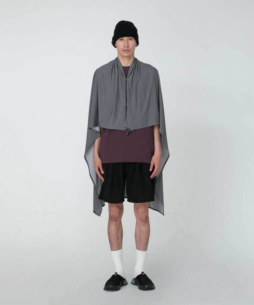 Snow Peak Breathable Dry Grid Outdoor Towel Blanket, Size M.GREY (AC-25SU013)