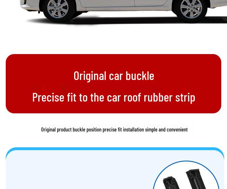 Waterproof Sunscreen PVC Roof Sealing Strips for 2007 Toyota Corolla with Bulk Discount