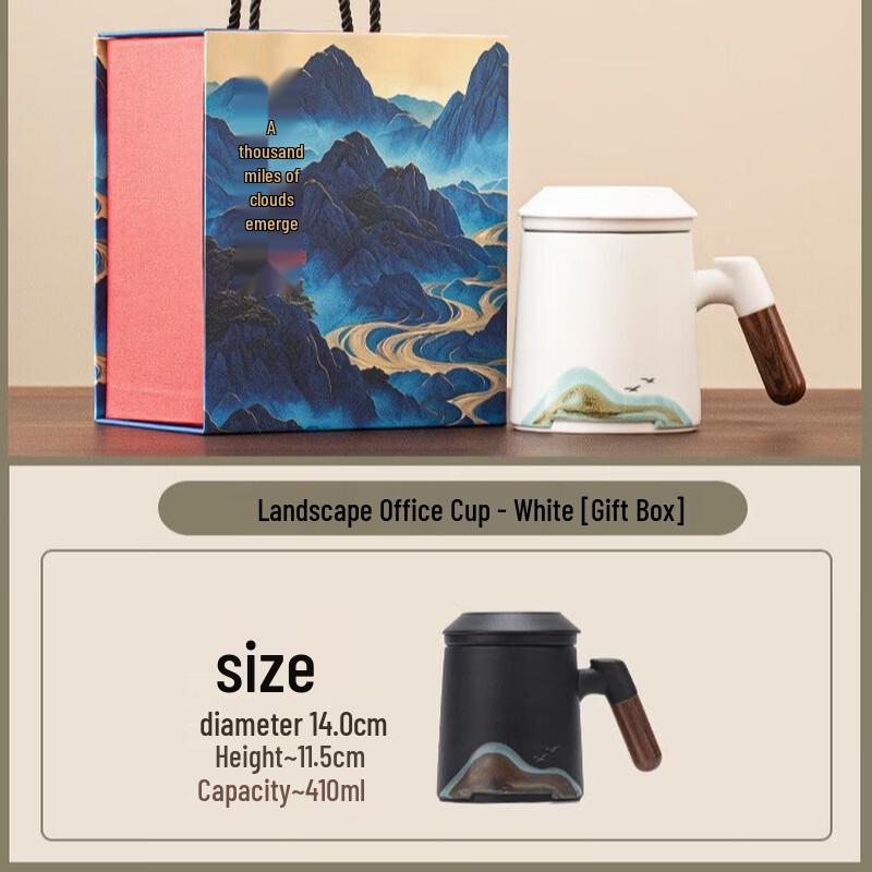 Forbidden City Landscape Office Teacup