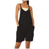 Jumpsuits für Damen, Sommer, lässig, ärmellos, verstellbarer Schultergurt, lose Strampler, Damenmode, bequeme Overalls, Hosen, Shorts