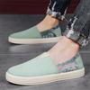 Canvas Men's Shoes Summer Breath Lazy Driving Work Board Shoes Casual Sports Lightweight Versatile Cloth Shoes Zapatillas Hombre