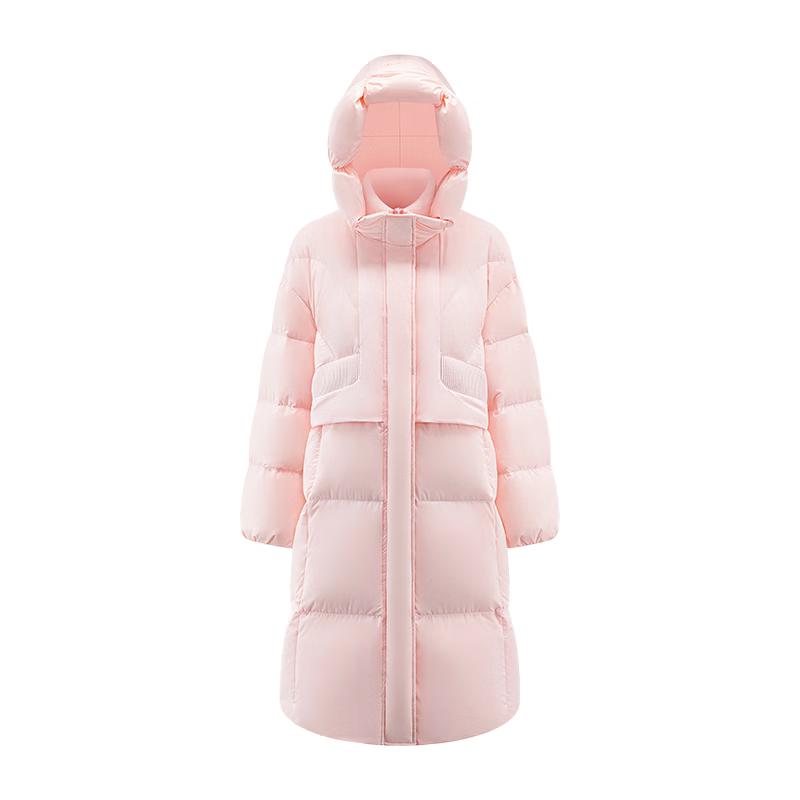 

Aoliy Women s 2025 Winter Mid-Length Puffy Down Jacket XL