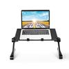 USB Portable Aluminum Alloy Folding Table Laptop Desk Adjustable Notebook Stand for Bed Sofa Laptop Table Home Office Computer Desk