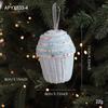 New Christmas Ornaments Cute Pink Cartoon Macaron Foam Candy Christmas Tree Pendant Pendant Props