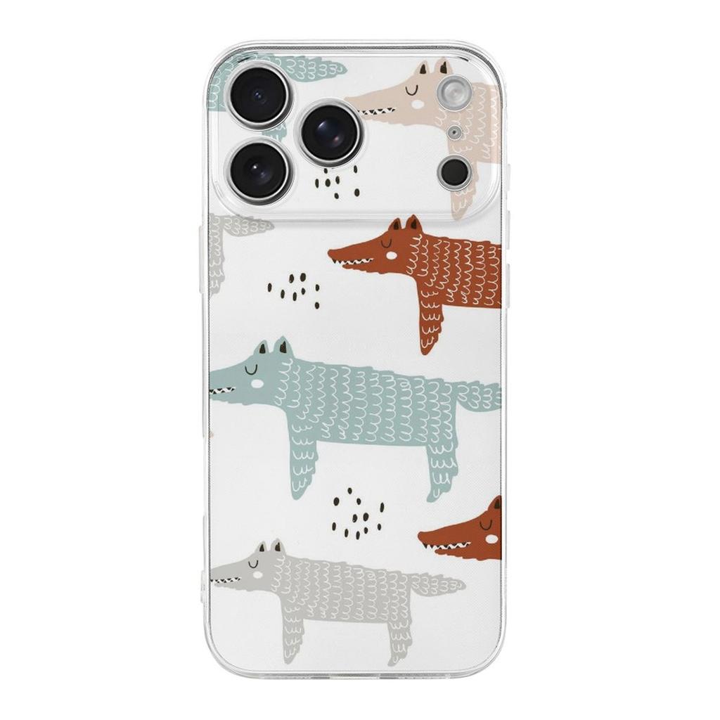 1 Pack For Iphone 17/17Air/17Pro/17ProMax Slim TPU Protective Case With Clear Body, Soft Bumper Corners And Raised Camera Frame